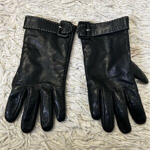◾️Danier Genuine Leather Wool Lining Gloves